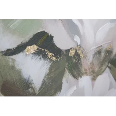 OBRAZ NA PŁÓTNIE FLOWER&LEAF 80x3,7x100 cm